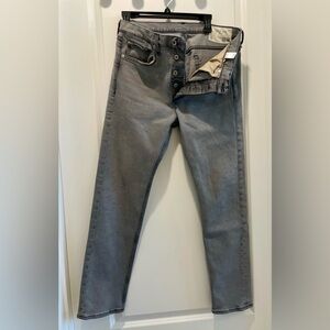 rag & bone Charcoal Slim Fit 2 Men's Jeans